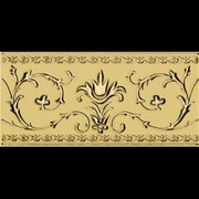 Декор Petracer`s Grand Elegance Gold Narciso A Su Crema B NARCIS A 02